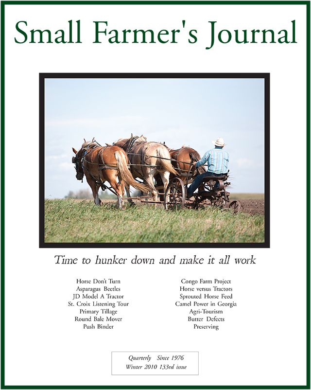 Small Farmer's Journal Volume 34 Number 1