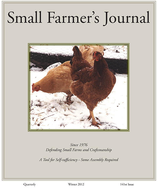 Small Farmer's Journal Volume 36 Number 1