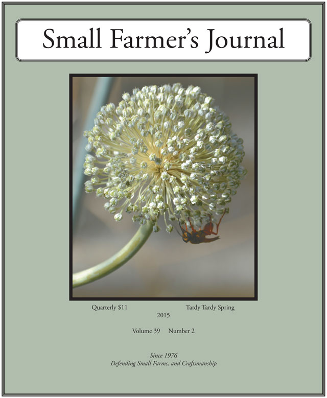 Small Farmer's Journal Volume 39 Number 2