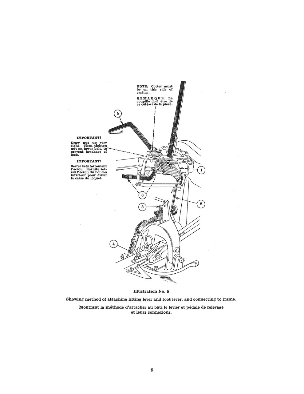 McCormick-Deering No 7 Mower Manual in English & French