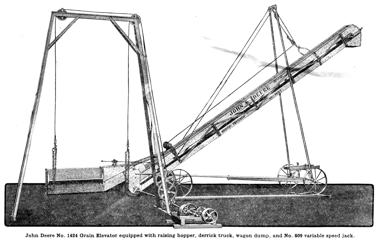 John Deere Portable Bridge-Trussed Grain Elevator