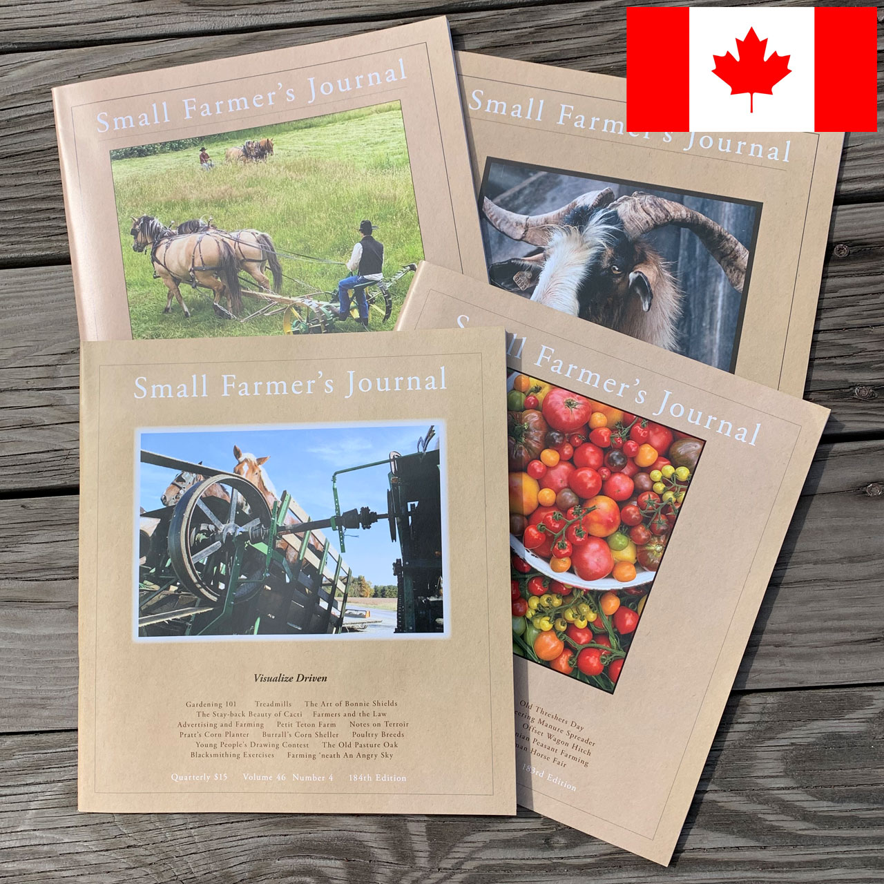 Small Farmer's Journal Subscription Canada
