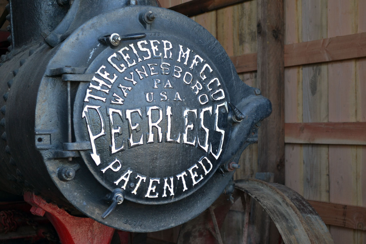 Yamhills Peerless Steam Tractor