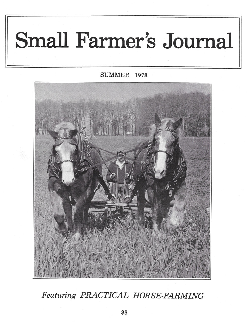 Small Farmer's Journal Volume 02 Number 3