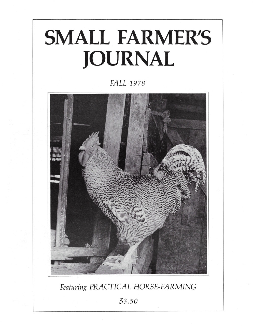 Small Farmer's Journal Volume 02 Number 4