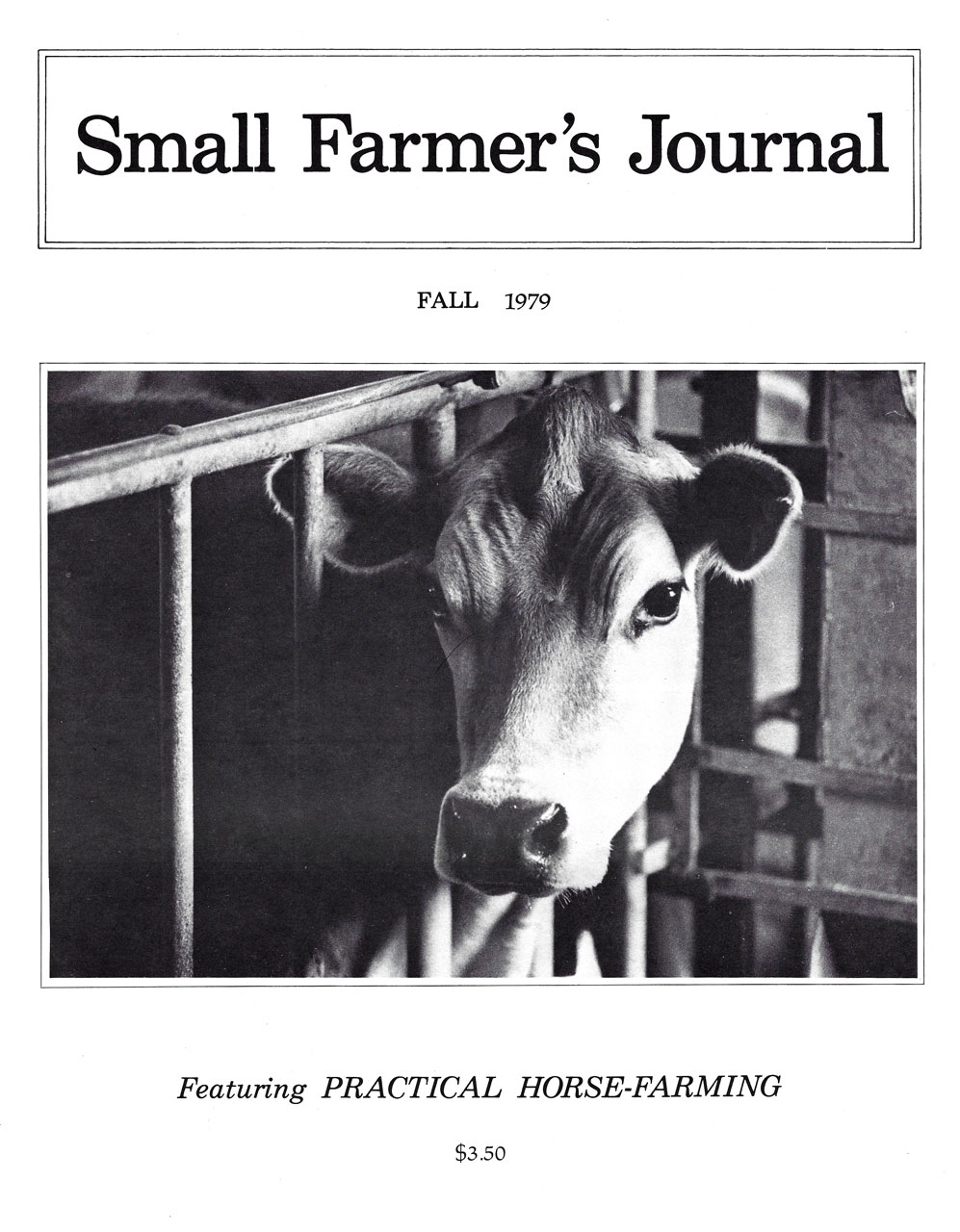 Small Farmer's Journal Volume 03 Number 4