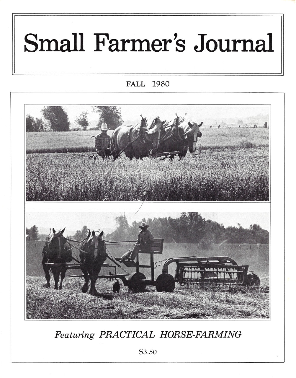 Small Farmer's Journal Volume 04 Number 4