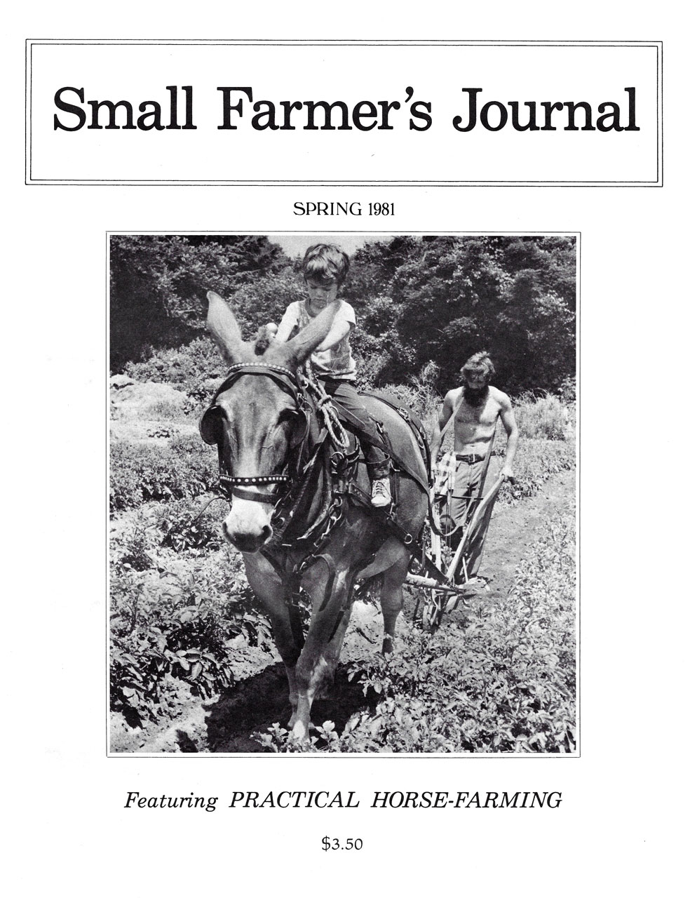 Small Farmer's Journal Volume 05 Number 2