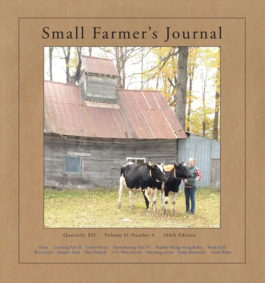 Small Farmer's Journal Volume 41 Number 4