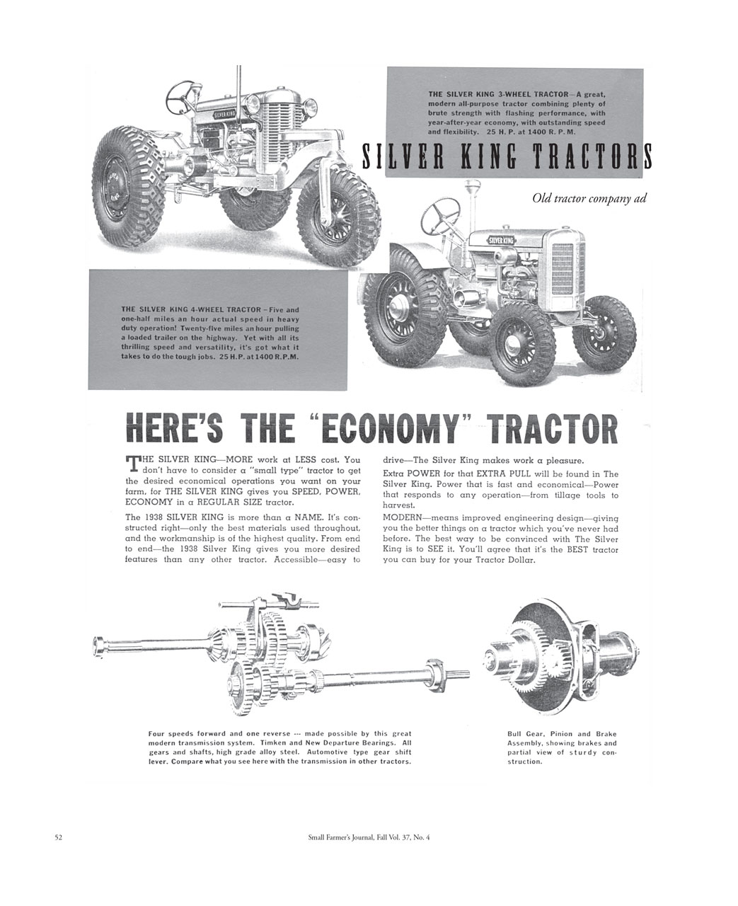 Silver King Tractors