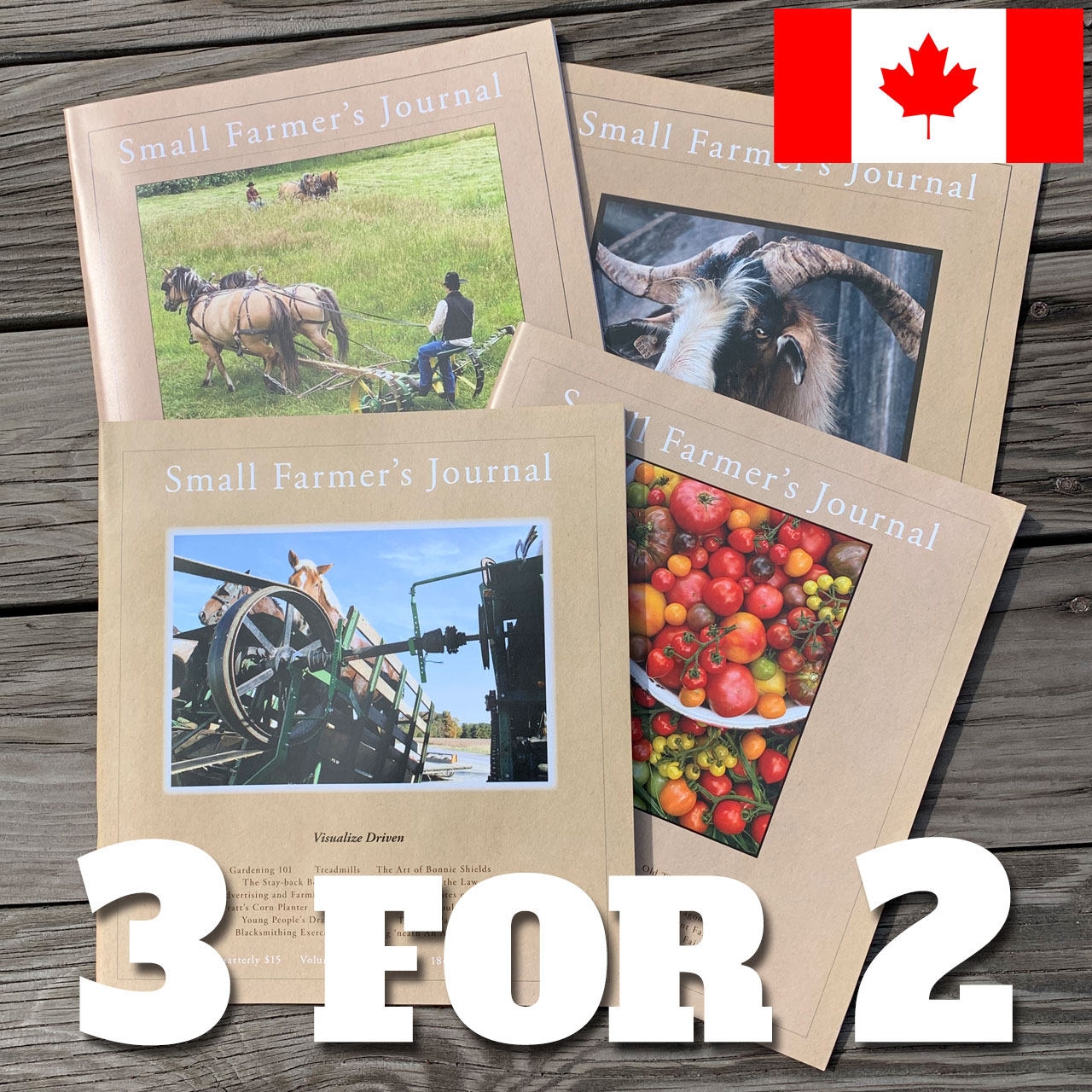 SFJ Subscription 3 for 2 Canada
